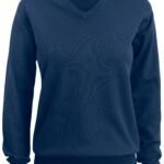 Cutter & Buck CB355419 Oakville V-neck Women - Dark Navy | Custom Printed and Embroidered