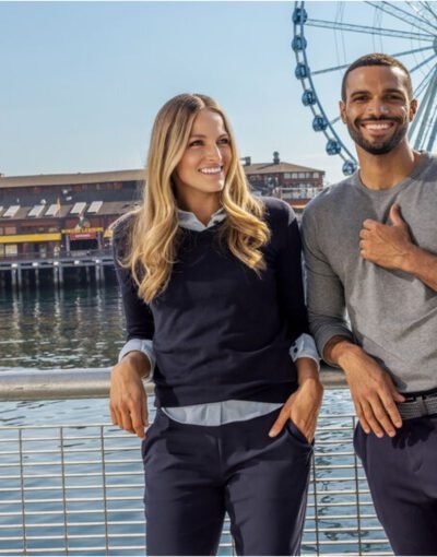 Cutter & Buck CB355419 Oakville V-neck Women | Custom Printed and Embroidered