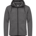 Cutter & Buck CB358418 Pemberton Hood Full Zip Men - Anthracite Melange | Custom Printed and Embroidered