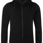 Cutter & Buck CB358418 Pemberton Hood Full Zip Men - Black | Custom Printed and Embroidered