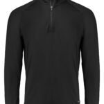 Cutter & Buck CB358424 Adapt Half Zip Men - Black | Custom Printed and Embroidered