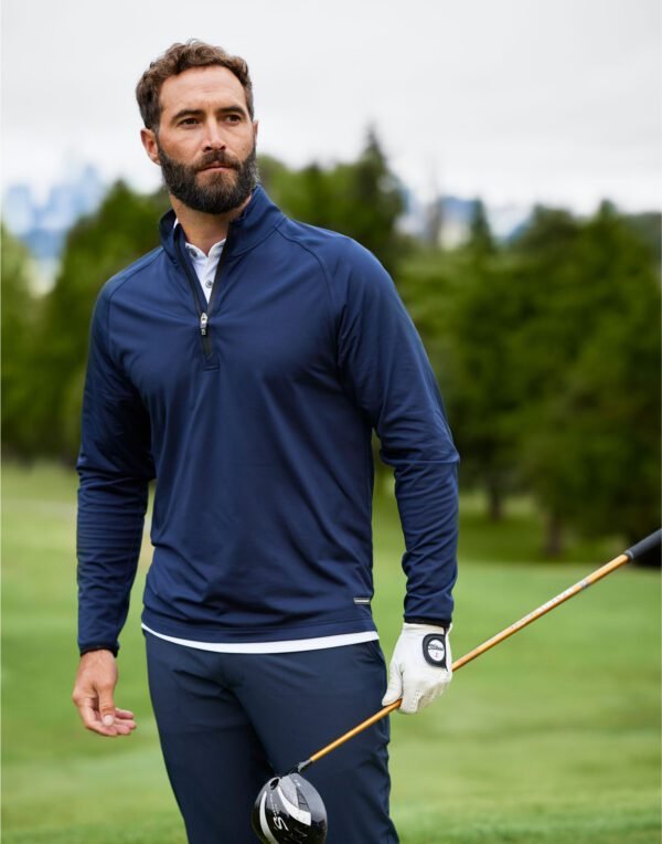 Cutter & Buck CB358424 Adapt Half Zip Men | Custom Printed and Embroidered