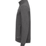Cutter & Buck CB358426 Pemberton Cardigan Full Zip Men - Anthracite Melange | Custom Printed and Embroidered
