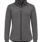 Cutter & Buck CB358427 Pemberton Cardigan Full Zip Women - Anthracite Melange | Custom Printed and Embroidered