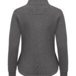 Cutter & Buck CB358427 Pemberton Cardigan Full Zip Women - Anthracite Melange | Custom Printed and Embroidered