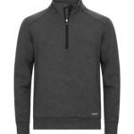 Cutter & Buck CB358434 Pemberton Half Zip Men - Anthracite Melange | Custom Printed and Embroidered