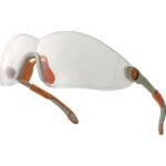 Delta Plus VULCANO Polycarbonate Single Lens Glasses - Clear | Custom Printed and Embroidered