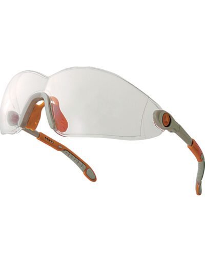 Delta Plus VULCANO Polycarbonate Single Lens Glasses | Custom Printed and Embroidered