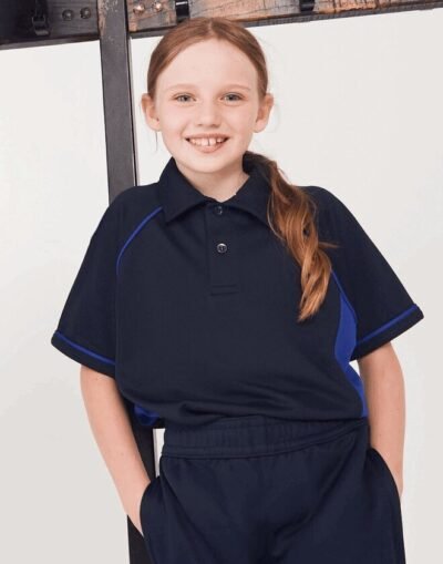 Finden & Hales LV372B Kids Performance Piped Polo