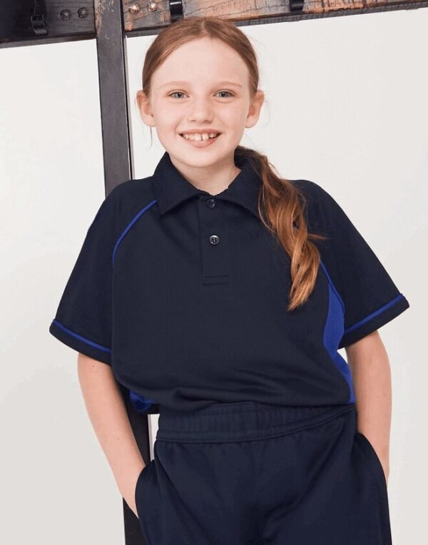 Finden & Hales LV372B Kids Performance Piped Polo