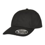 Flexfit 110P 110 Cool & Dry Mini Pique Cap - Black | Custom Printed and Embroidered