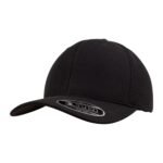 Flexfit 110P 110 Cool & Dry Mini Pique Cap - Black | Custom Printed and Embroidered