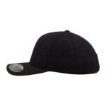 Flexfit 110P 110 Cool & Dry Mini Pique Cap - Black | Custom Printed and Embroidered