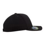 Flexfit 110P 110 Cool & Dry Mini Pique Cap - Black | Custom Printed and Embroidered