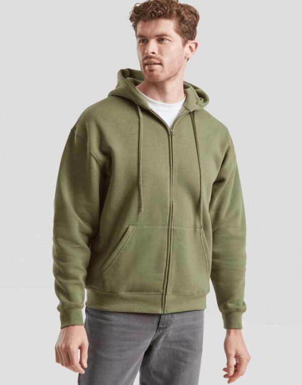 Fruit of the Loom SS107 Premium Hooded Sweat Jacket