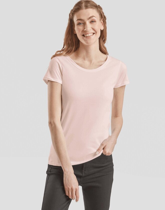 Fruit of the Loom SS136 Ladies Iconic 195 Premium T by Fruit of the Loom — embroidered & printed workwear