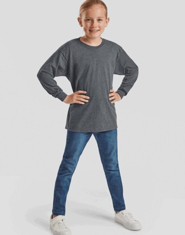 Fruit of the Loom SS19B Kids Valueweight Long Sleeve T