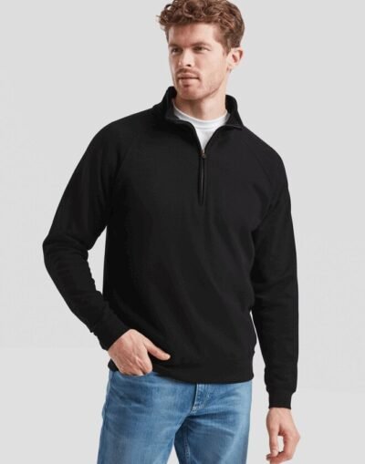 Fruit of the Loom SS29 Classic Zip Neck Sweatshirt