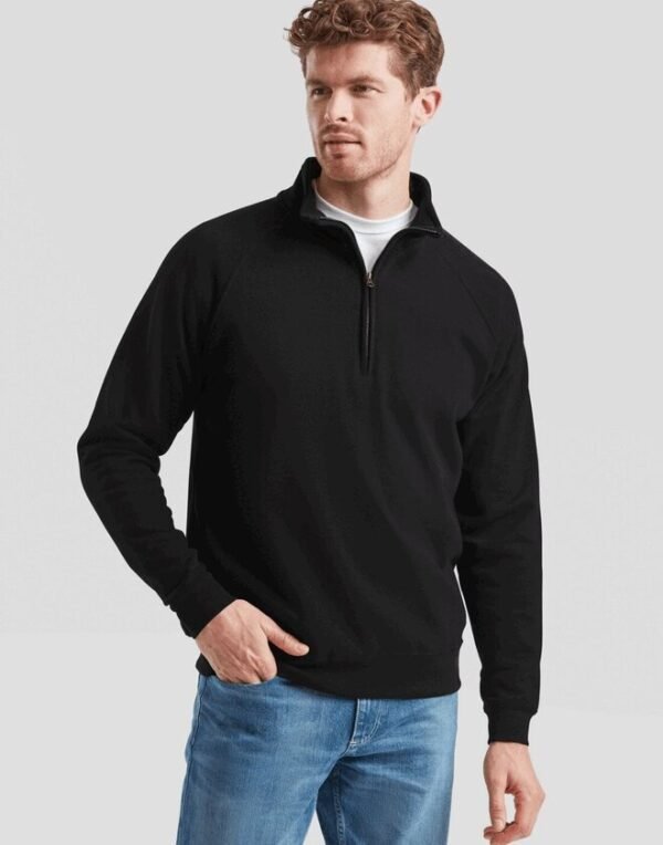 Fruit of the Loom SS29 Classic Zip Neck Sweatshirt