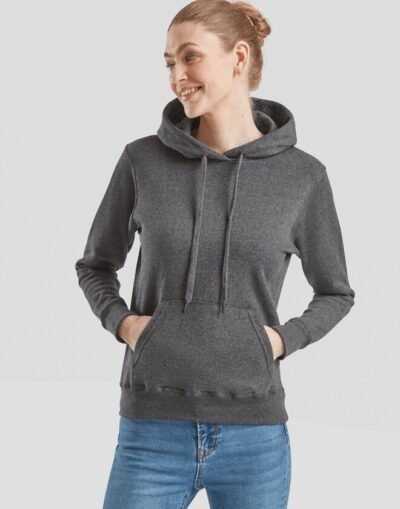 Fruit of the Loom SS68 Ladies Classic Hooded Sweat
