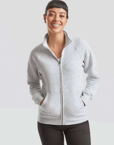 Fruit of the Loom SS85 Ladies Premium Sweat Jacket