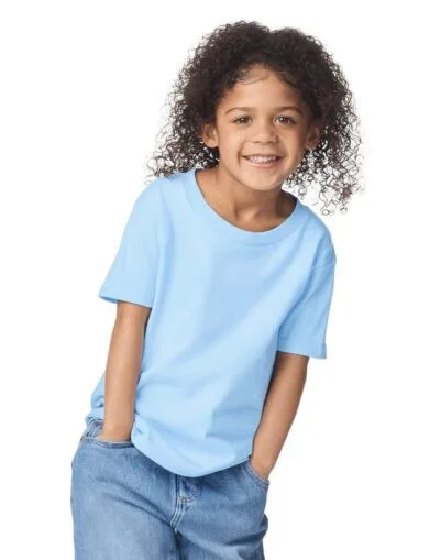 Gildan Gildan GD05T Heavy Cotton Toddler T-Shirt — Custom Embroidery Available | Xceluk