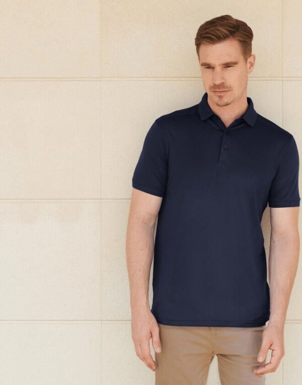 Henbury H460 Mens Slim Fit Stretch Polo Wick Finish