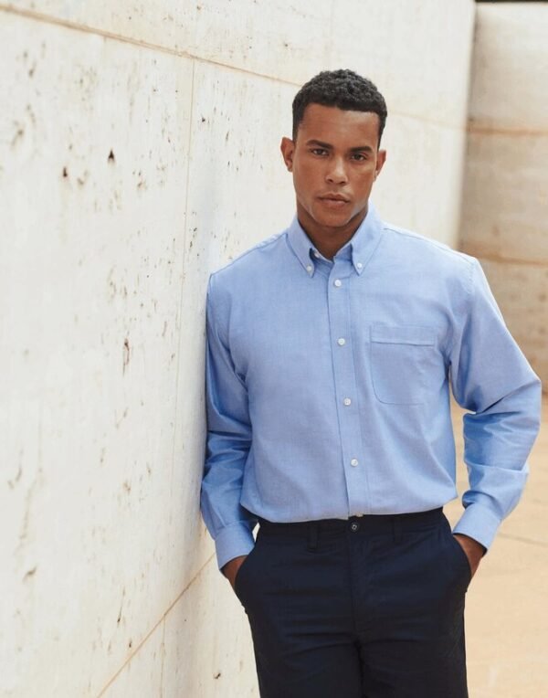 Henbury H510 Mens Classic Long Sleeve Oxford Shirt