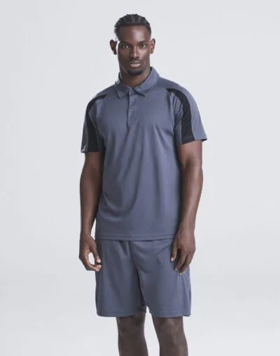 Just Cool By Awdis Just Cool by AWDis CONTRAST COOL POLO — Custom Embroidery Available | Xceluk