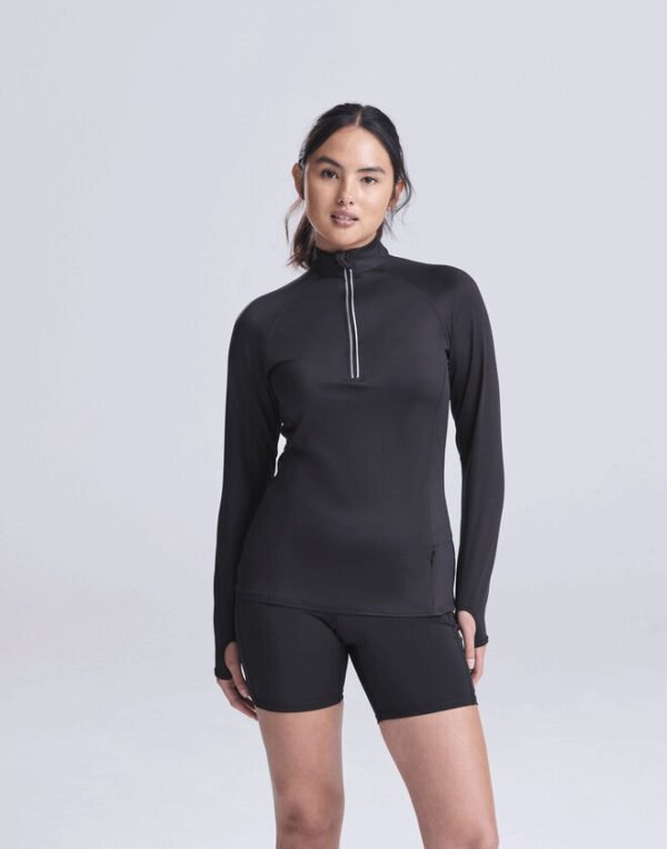 Just Cool by AWDis WOMENS COOL FLEX 1/2 ZIP TOP