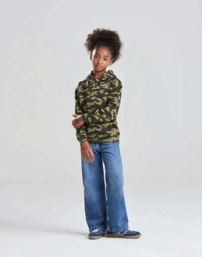 Just Hoods by AWDis JH014B Kids Camo Hoodie