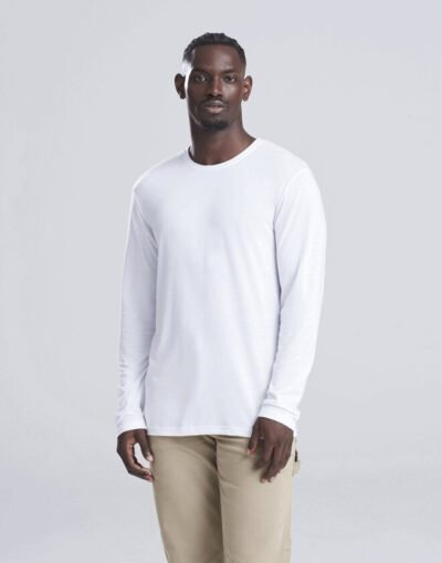 Just Tees LONG SLEEVE TRI-BLEND T