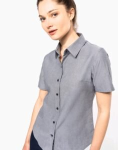 Kariban KB536 Ladies Short Sleeve Oxford Shirt