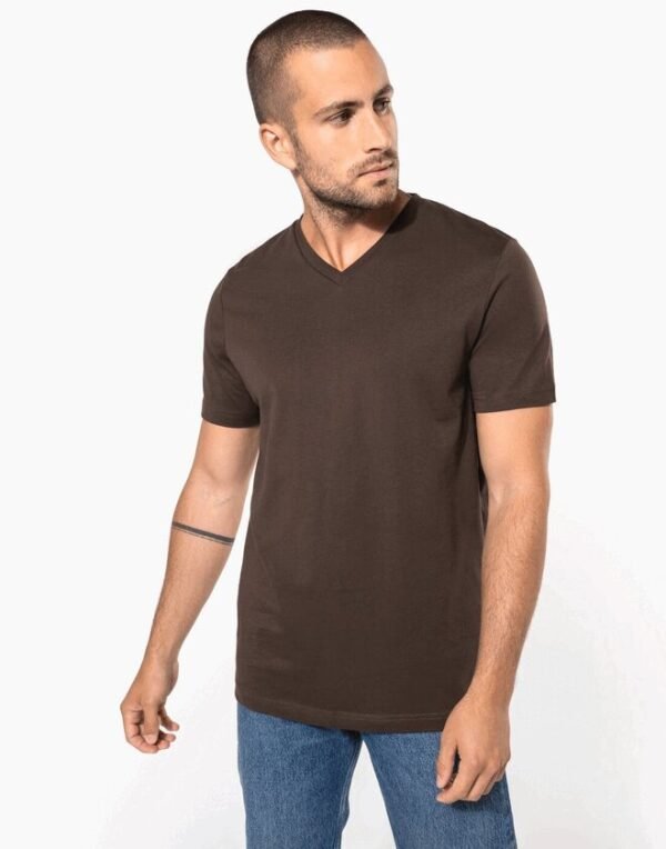 Kariban MENS SHORT SLEEVE V-NECK T-SHIRT