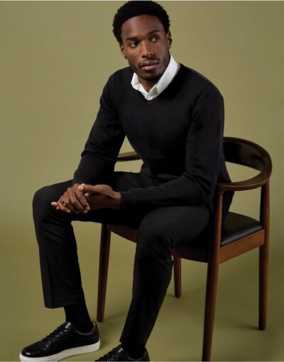 Kustom Kit ARUNDEL V-NECK L/S SWEATER