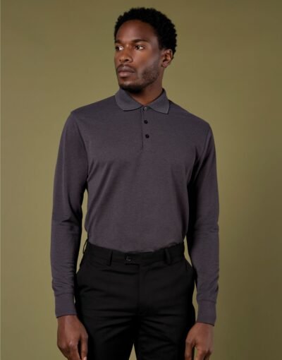 Kustom Kit CLASSIC FIT LONG SLEEVE POLO