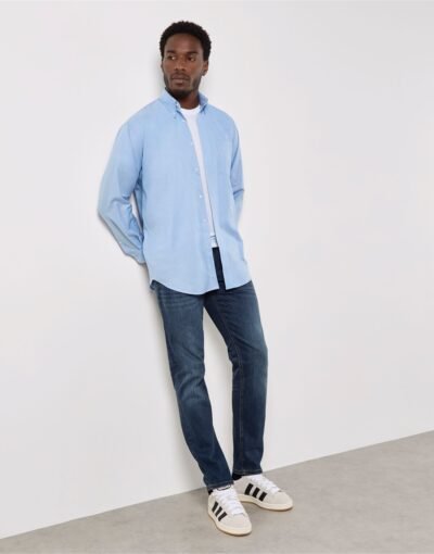 Kustom Kit CLASSIC FIT WORKWEAR LONG SLEEVE OXFORD SHIRT