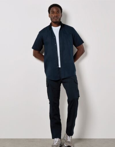 Kustom Kit CLASSIC FIT WORKWEAR OXFORD SHORT SLEEVE SHIRT