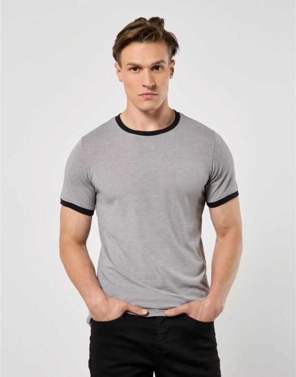 Kustom Kit FASHION FIT RINGER TEE