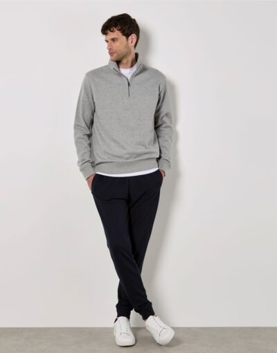 Kustom Kit REGULAR FIT 1/4 ZIP SWEATSHIRT