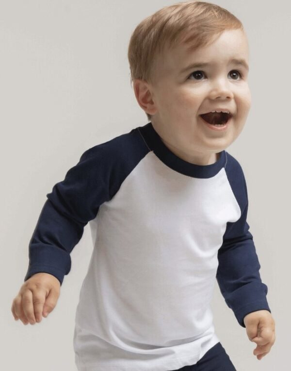 Larkwood LW025 Long Sleeve Baseball T-Shirt