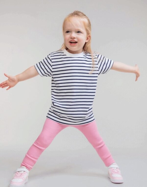 Larkwood LW027 Striped Crew Neck T-Shirt