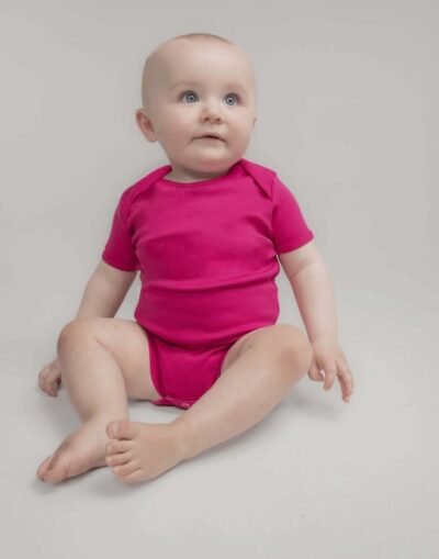 Larkwood LW055 Short Sleeve Body Suit With Envelope Neck Opening