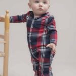red-navy-check