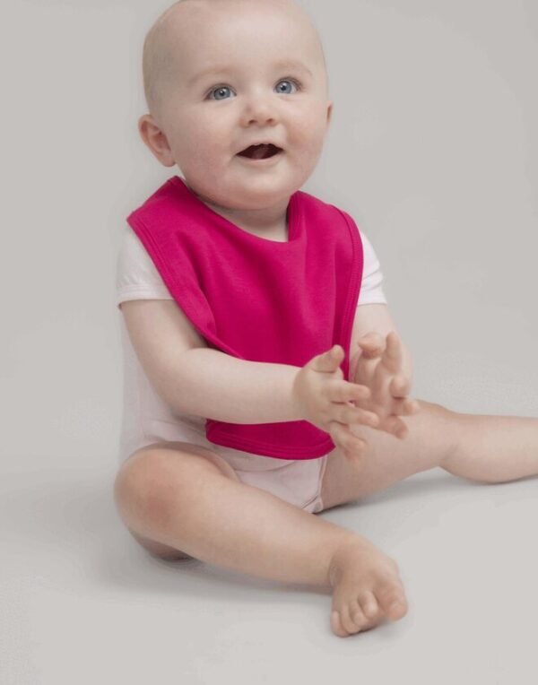 Larkwood LW082 Plain And Contrast Bib