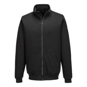 Portwest AS25 Anti-Static ESD Zip Sweatshirt