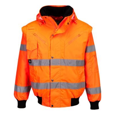 Portwest C467 Hi-Vis 3-in-1 Bomber Jacket