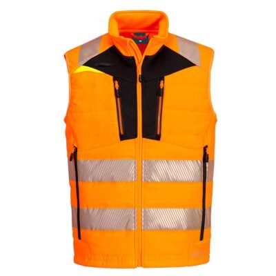 Portwest DX479 DX4 Hi-Vis Hybrid Baffle Bodywarmer