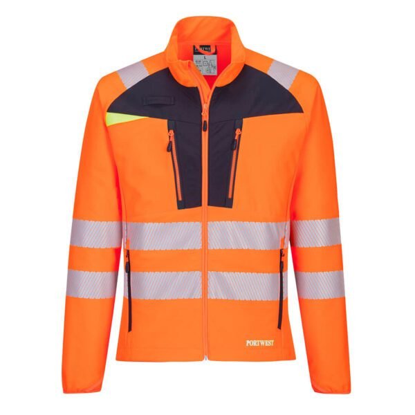 Portwest DX481 DX4 Hi-Vis Lightweight Stretch Work Jacket