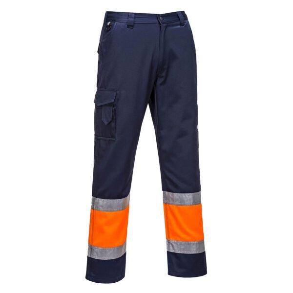 Portwest E049 Hi-Vis Contrast Class 1 Service Trousers